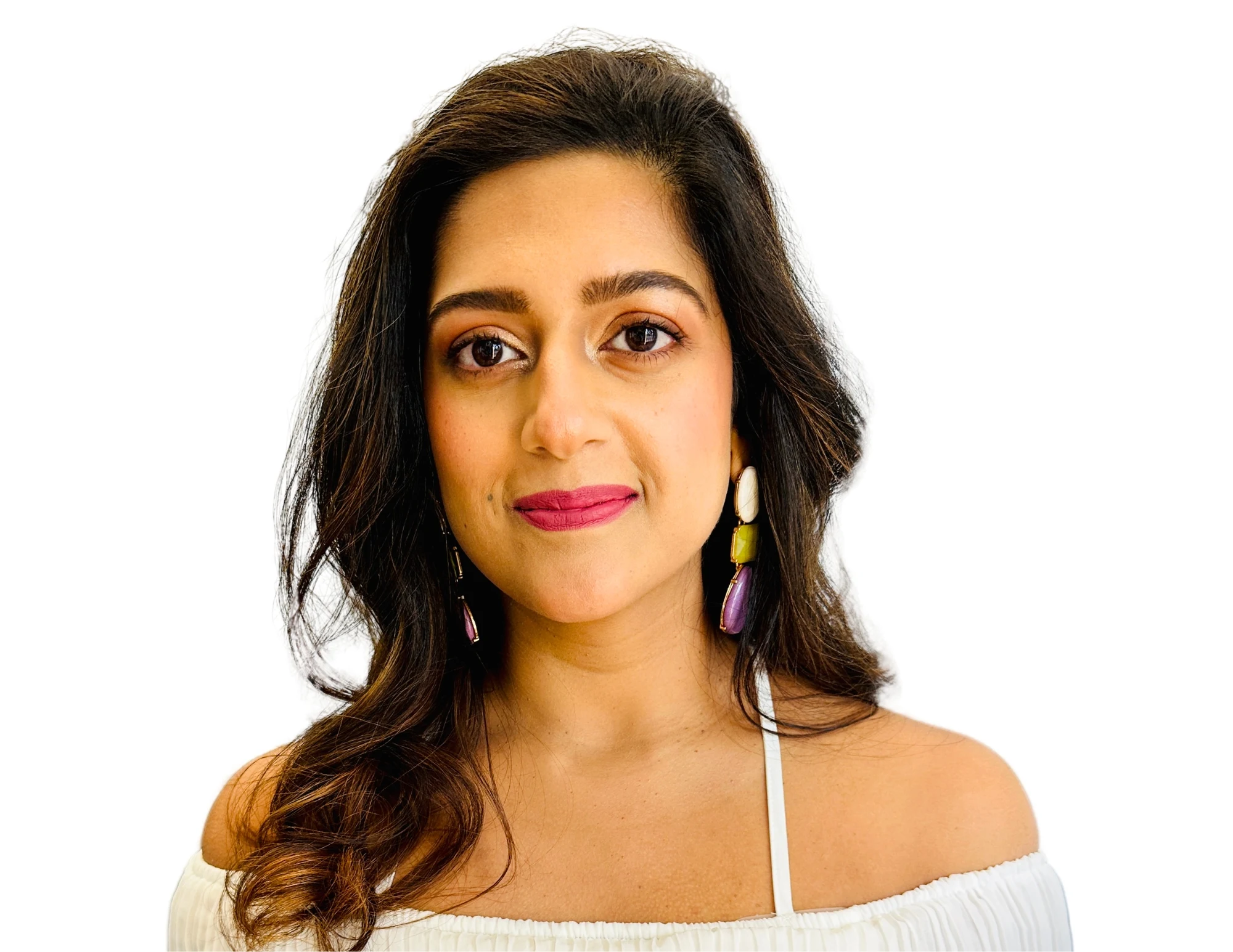 Special occasion makeup and hairstyle result – client Sonam from San Leandro, CA